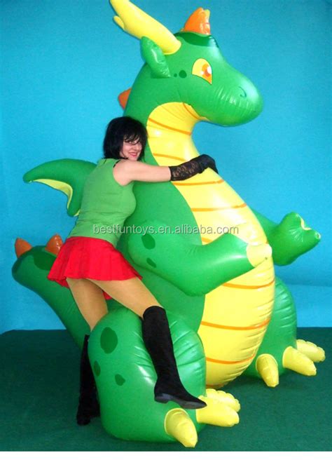 China Supply Big Pvc Inflatable Dragon Display Plastic Portable Dragon