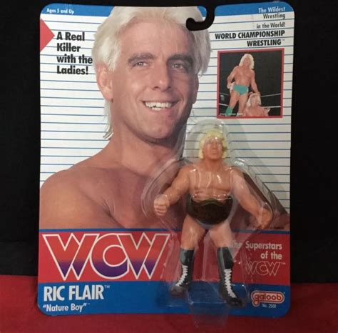 Galoob Wcw Ric Flair Nature Boy Action Figure Hobbies Toys Toys