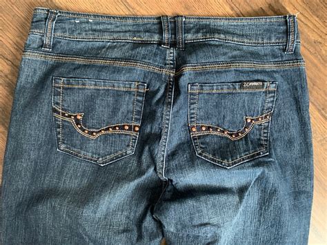 Vintage Women S Z Cavaricci Blue Jeans Flared Leg Si Gem