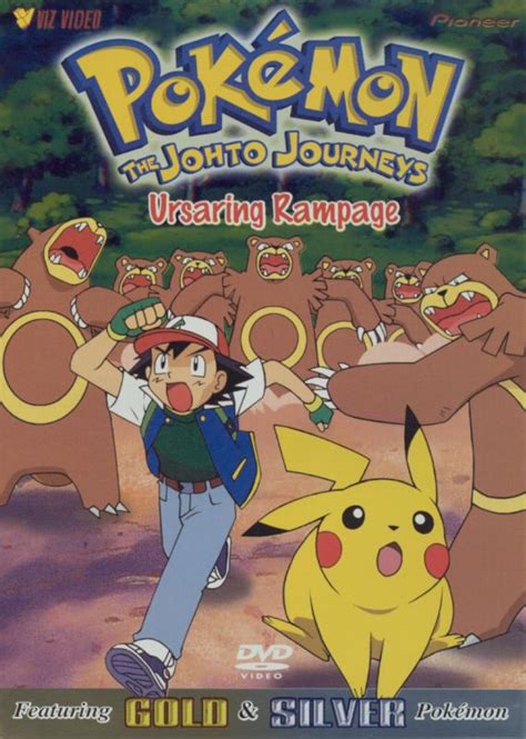 Best Buy Pokemon The Johto Journeys Ursaring Rampage Dvd