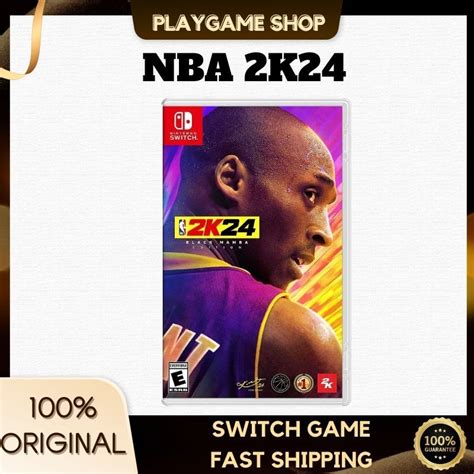 Nintendo Switch Nba K Nba Black Mamba Kobe Bryant Edition