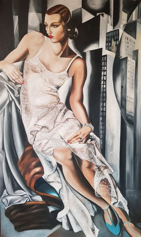 Obraz Portrait De Madame Allan Bott 120x70cm Lempicka Od Elizza