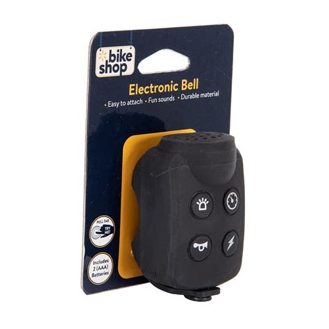 Walmart Bike Shop Electronic Bicycle Bell Black