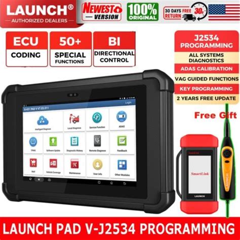 Launch X Pad Vii Pad V Pro Car Diagnostic Tool Programming J