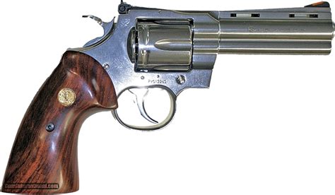 Colt Python 2020 Or Original Python Target Style Rosewood Grips With