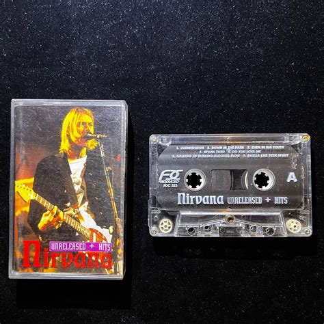 Nirvana Unreleased + Hits Cassette Rare!!, Hobbies & Toys, Music ...