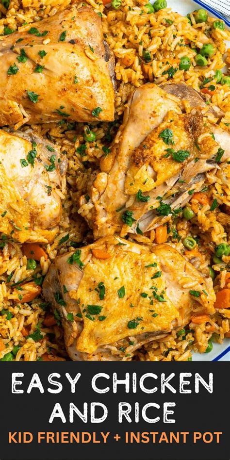 One Pot Chicken Thighs And Rice Artofit