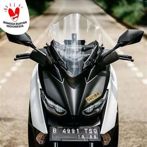 Promo Windshield Visor Ws Yamaha Xmax Carbu Bubble Gradasi Carbon