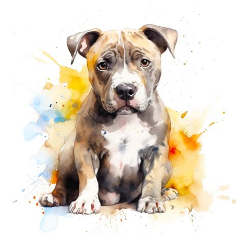 Premium Photo | American bully white background