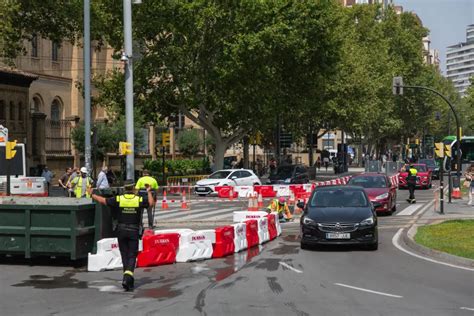 Im Genes De Las Afecciones Al Tr Fico Por Obras En La Plaza Para So De