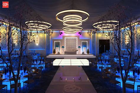 Wedding Hall Interior Design At Con Creative Office On Behance