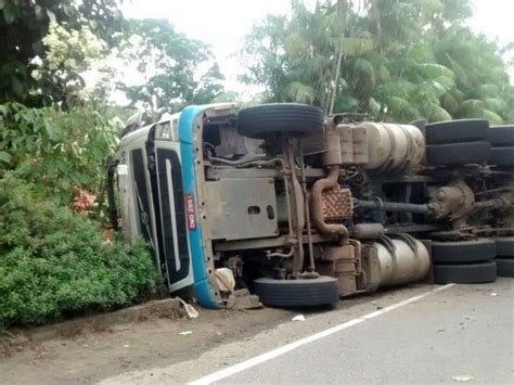 G1 Carreta Carga De Eucalipto Tomba Em Rodovia Do Sul Do ES