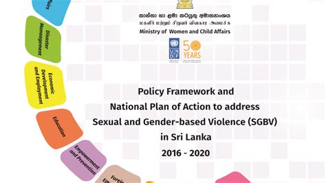 Policy Framework And National Plan Of Action To Address Sexual And