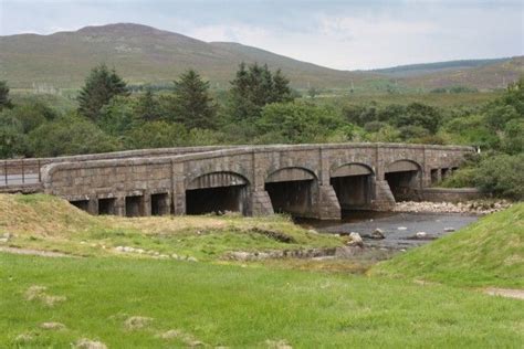 Bridge Over Iorsa Water Dougarie Point Isle Of Arran Scotland