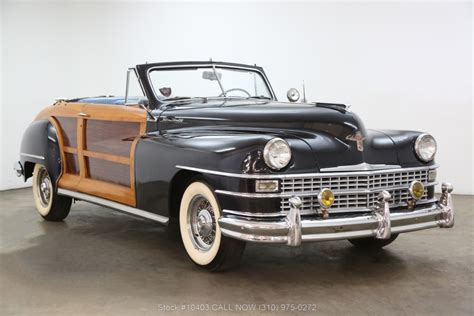 Chrysler Town And Country Woody Convertible Beverly Hills Car Club