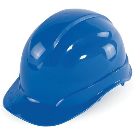 Bullhead Safety U2122 Head Protection Blue Cap Style Hard Hat Unvented