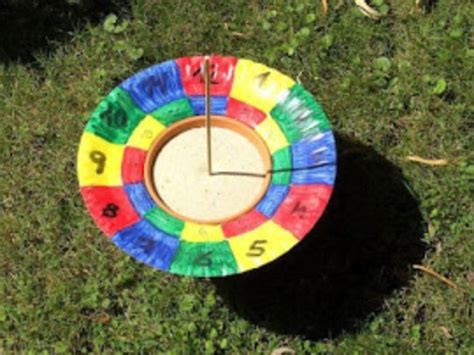 Make A Sundial Sundial Crafts Diy