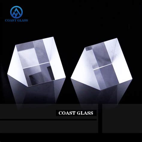 Bk7 Optical Glass Rhomboid Prisms Fused Silica Right Angle Prism