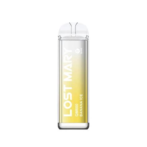 Lost Mary QM600 Banana Ice 20mg Disposable Vape Vapouriz UK