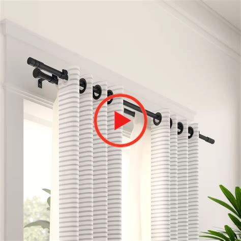 17 Window Double Curtain Rod Info Homespot