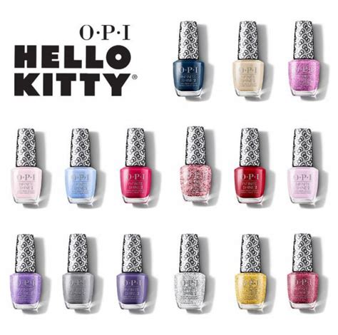 Opi X Hello Kitty 45th Anniversary Collection News Beautyalmanac