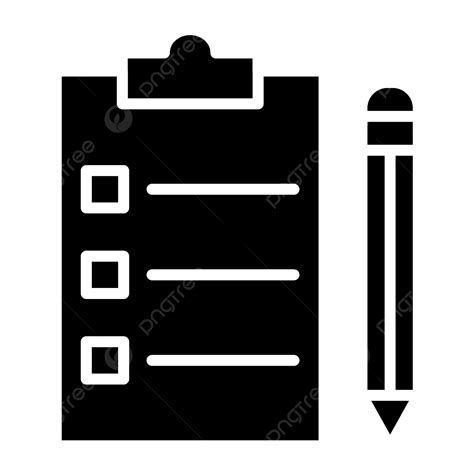 Checklist Vector Icon Design Illustration Checklist List Clipboard