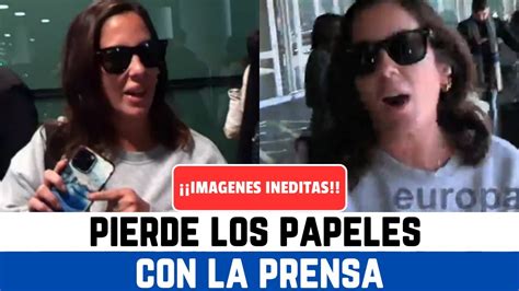 IMÁGENES INÉDITAS el ENCONTRONAZO de ANABEL PANTOJA con la PRENSA en