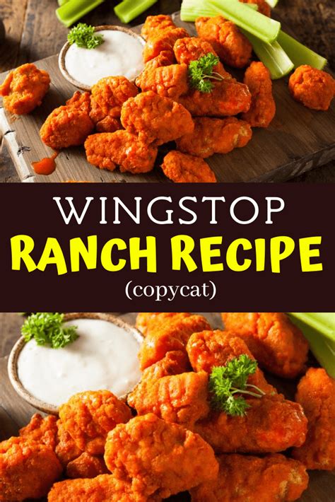 Wingstop Ranch Recipe Copycat Insanely Good