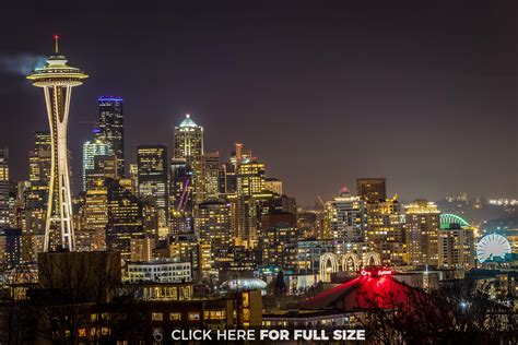 Seattle at Night Wallpapers - Top Free Seattle at Night Backgrounds