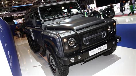 Kahn Designs Chelsea Truck Company Rolls Out Defender Based 6x6