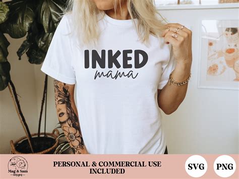 Inked Mama Svg Tattoo Svg Mom Life Svg Mom Svg Mama Svg Etsy