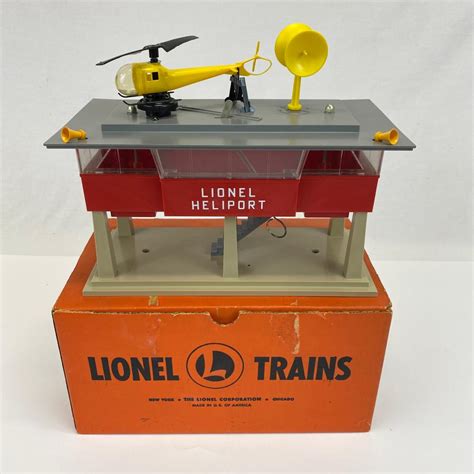 At Auction Lionel Trains No 419 Heliport Lionel Train Corp