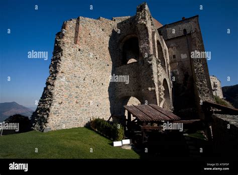 Sacra Di San Michele Piemont Italy Stock Photo Alamy