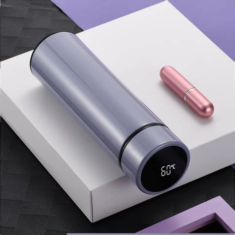 Vacuum Cup Insulated Hot And Cold Thermos Flask Water Bottle Thermal Temperature Cup Tumbler