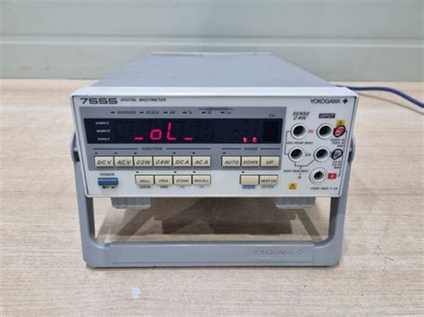 Yokogawa 7555 Digital Multimeter Rescience