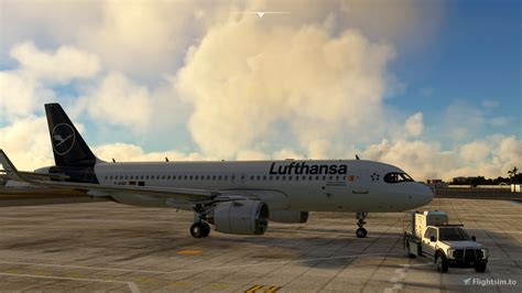 Lufthansa D Ainz Fbw A32nx 8k V20 For Microsoft Flight Simulator Msfs