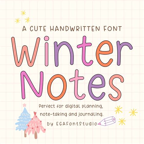 note font handwritten font goodnotes font notetaking font kids font