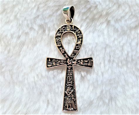 Ankh Pendant Sterling Silver 925 Ancient Egyptian Symbols Of Life Ankh