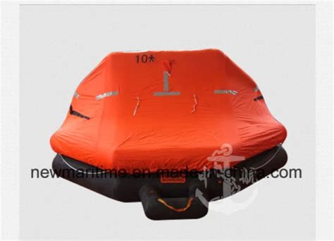 Marine 12 To 25 Persons Davit Launched Inflatable Liferaft Inflatable