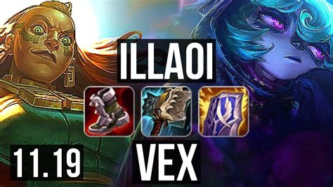 Illaoi Vs Vex Top Rank 3 Illaoi 1 2m Mastery 400 Games Kr