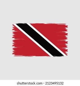 Artistic Principality Sealand Flag Isolated Brush Stock Vector Royalty