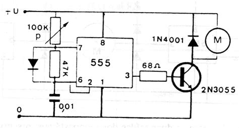 Control De Velocidad Para Motores DC 555 CIR4337S