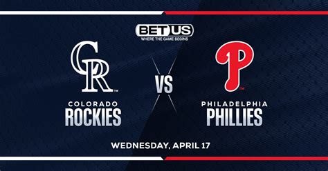 Rockies Vs Phillies Prediction Odds And Player Prop Pick April 17