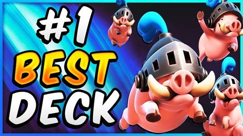 Best Royal Hogs Deck In Clash Royale 🏆 Youtube