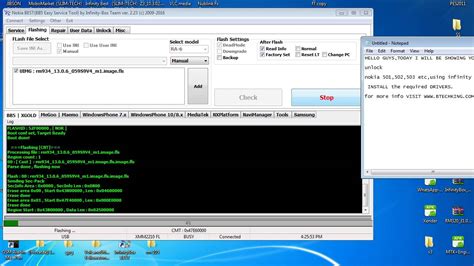 How To Flash Nokia Etc Using Infinity Best Youtube