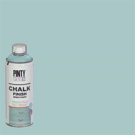 PINTY PLUS 11 82 Oz Pale Turquoise Chalk Finish Spray Paint NOV 796