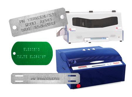 Metal Tag Stamping and Marking Machines - IdentiSys