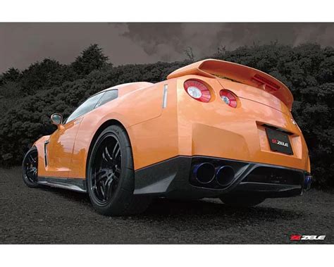 Zele Performance Carbon Fiber Rear Under Spoiler Nissan Gt R R