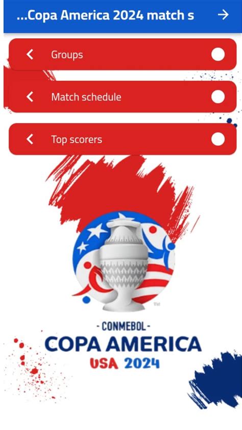 Скачать Copa America 2024 Schedule Apk для Android