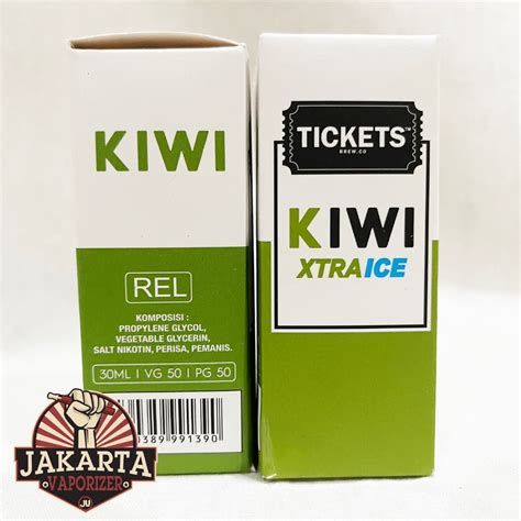 Jual SALT EJM TICKETS KIWI XTRA ICE SALTNIC 30ML 25MG BY EJM Shopee